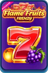 Φρουτάκι Flame Fruits Frenzy με σύμβολα 7 και φρούτα