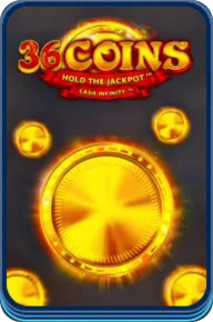 36 Coins Hold the Jackpot Cash Infinity slot game με χρυσά νομίσματα